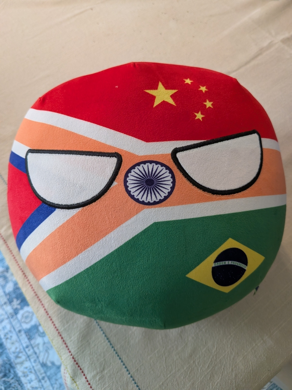 Drew‎ Durnil Makeship BRICS Plushie Multicolor 2024 Limited Edition MPN 877 NWT